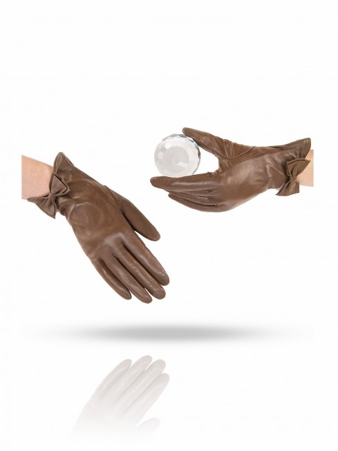 Перчатки Женские 81_PAPIA/TAUPE